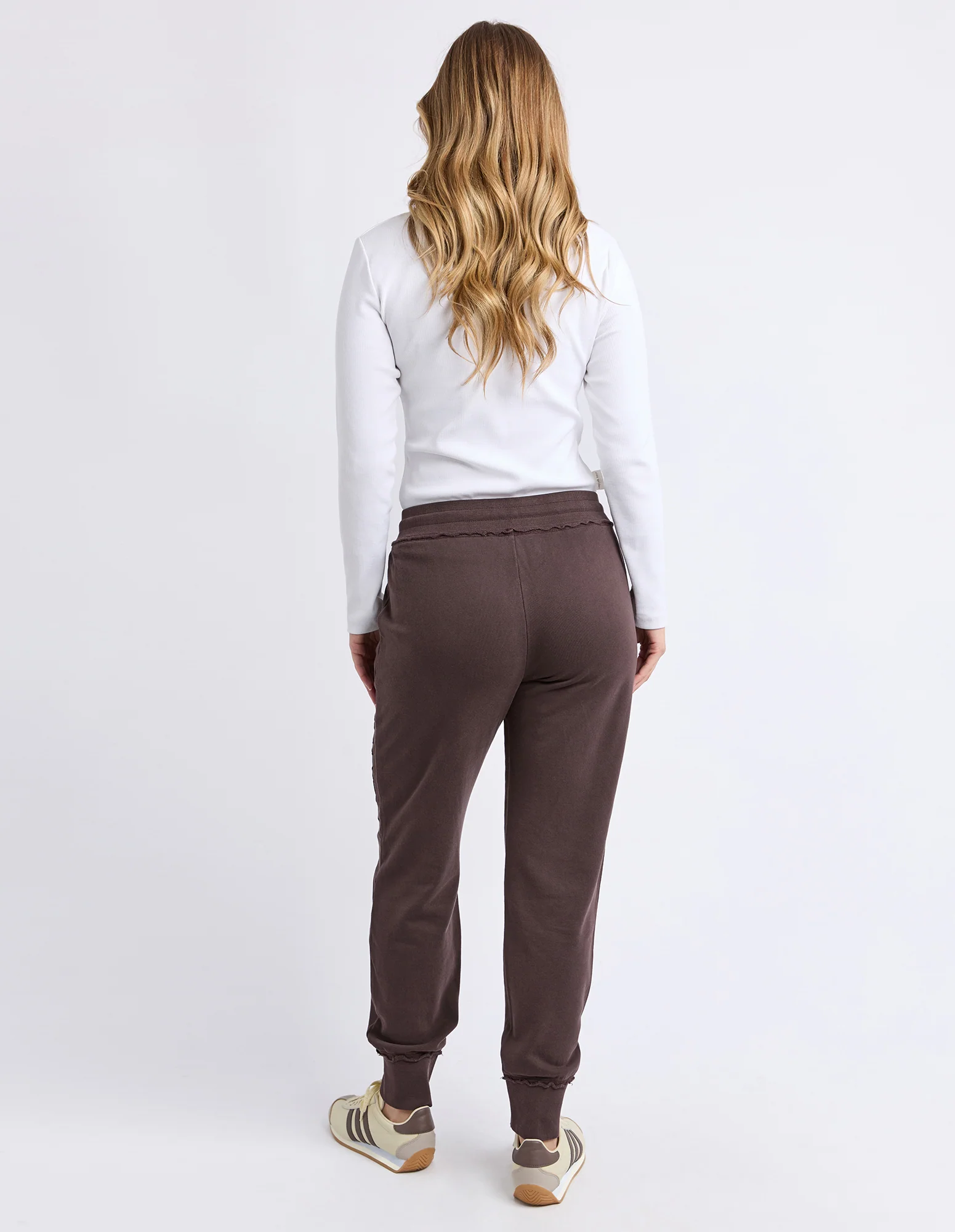 Simplified Track Pant Coffee - Image 4