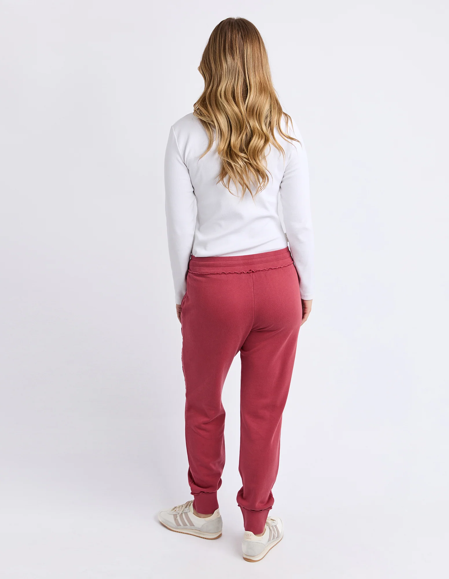 Simplified Track Pant Rust - Image 3