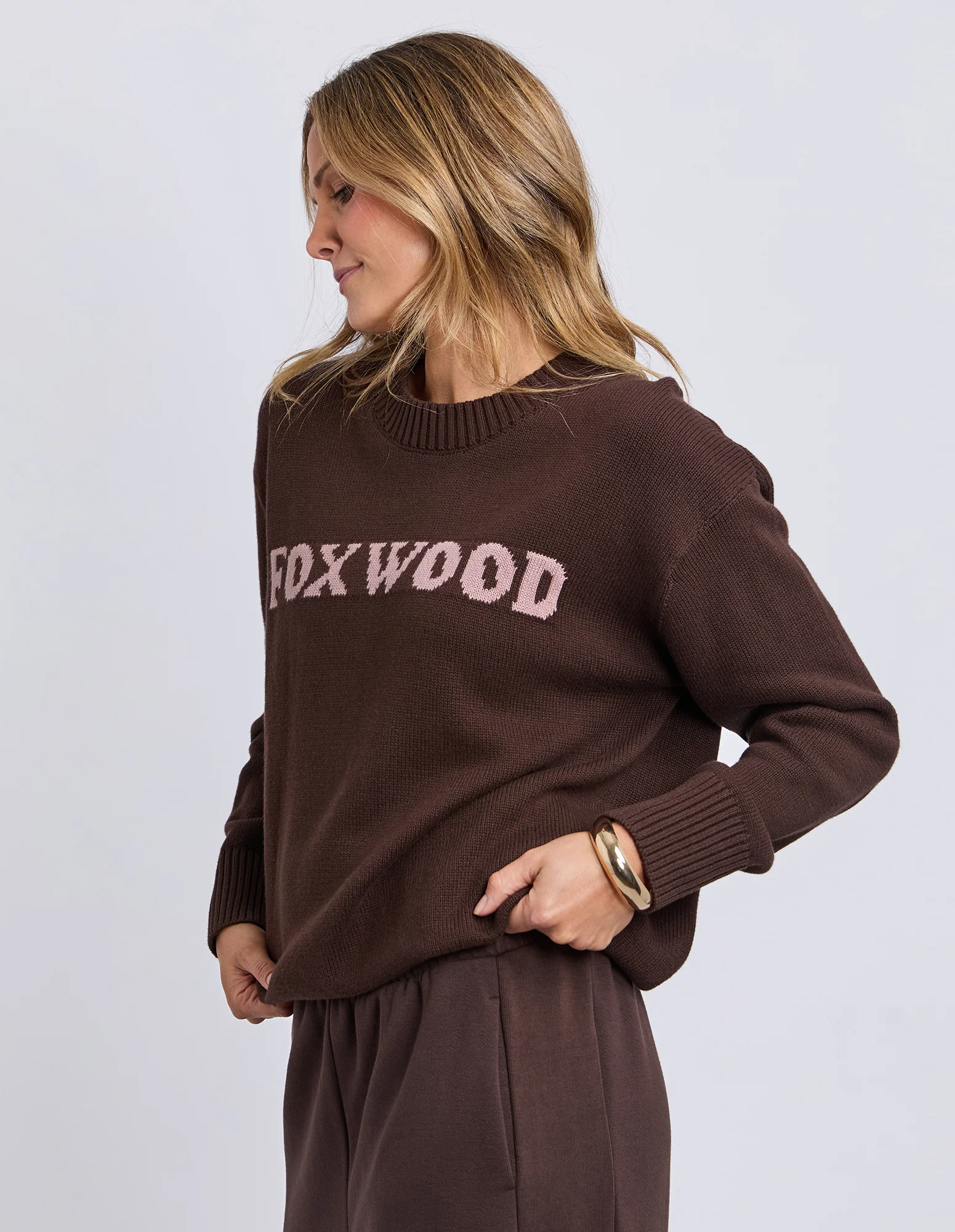 Taylor Knit Crew Coffee Bean - Image 5