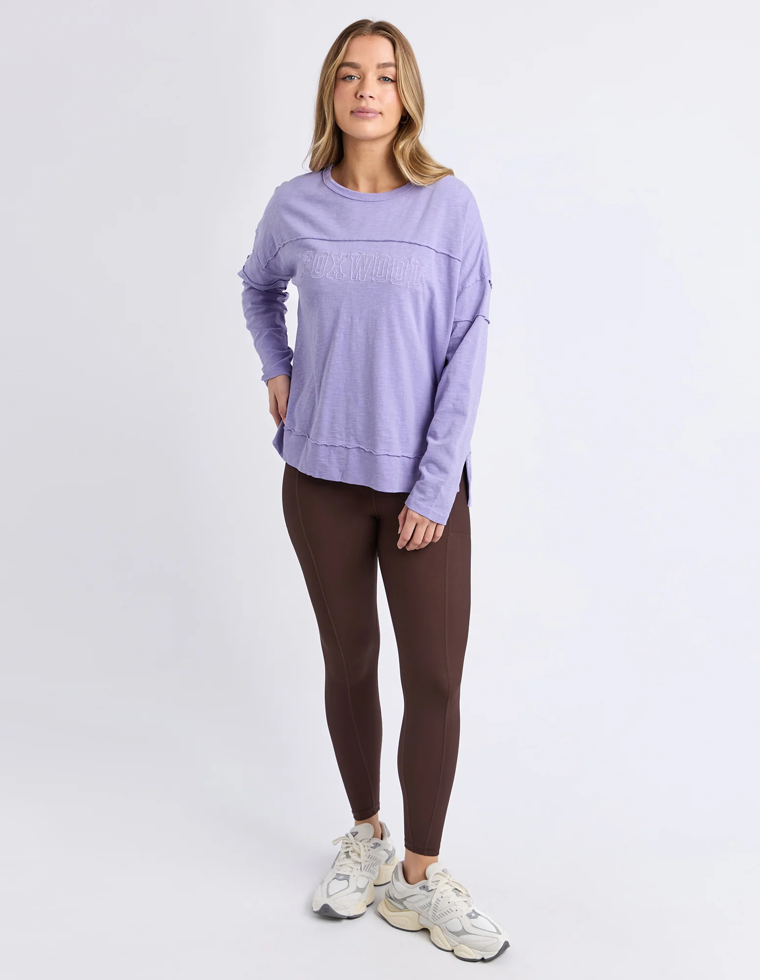 Throw On Tee Lavender - Image 2