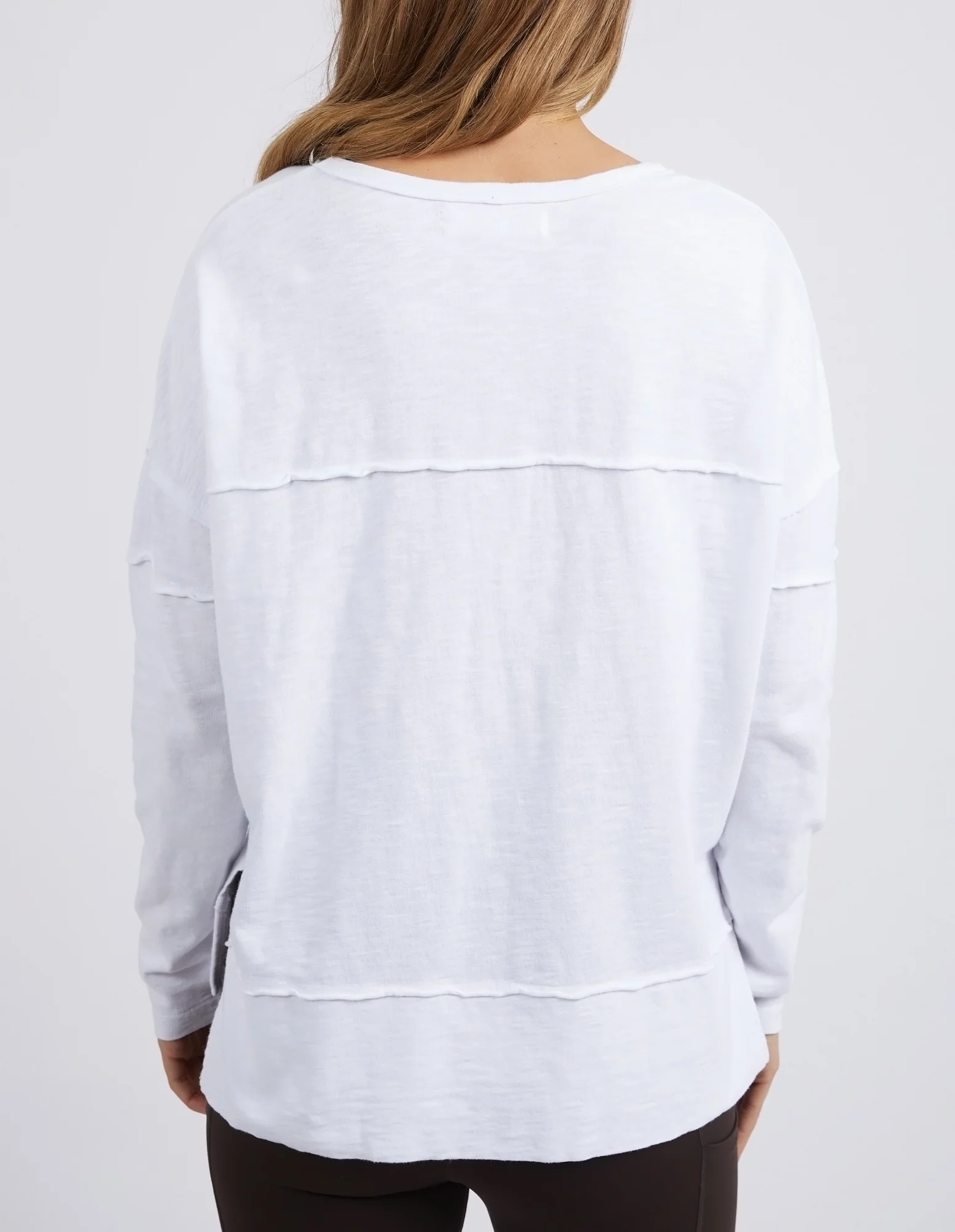 Throw On Tee White - Image 3