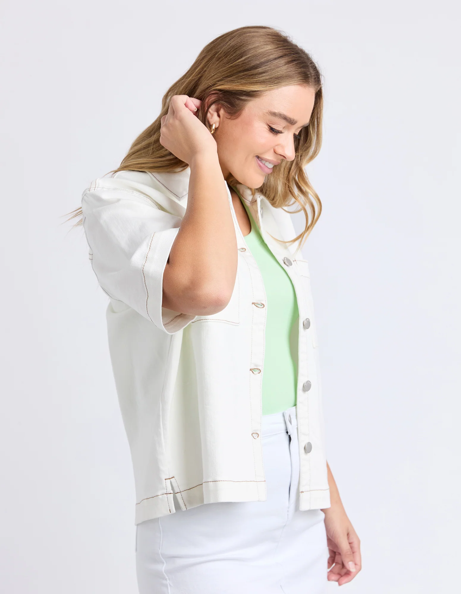 Valletta Shirt White - Image 4