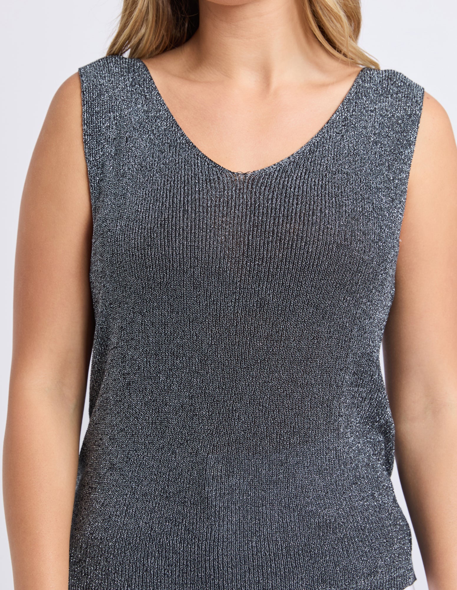Whitby Knit Top Black - Image 5